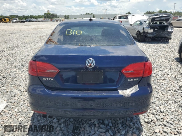 2011 Volkswagen Jetta SE z VIN 3VWDX7AJ2BM334248, wystawiony jako Copart lot #64985545 z przebiegiem Nie podano mil oraz Szkoda całkowita • Salvage title. Historia ofert i sprzedaży dostępna na DreamBid. Obrazek 6.