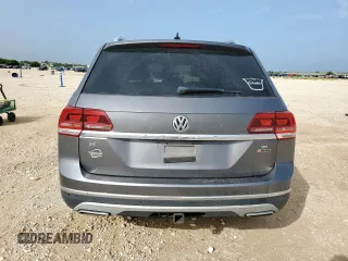 2018 Volkswagen Atlas SEL with VIN 1V2MR2CA1JC504966, listed as a Copart auction lot 62826685 with 177,774 mi miles and Salvage title. Bid and sale history available at DreamBid. Image 6.