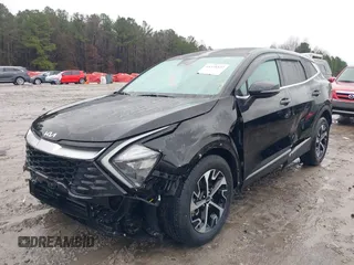 2023 Kia Sportage EX with VIN 5XYK33AFXPG086037, listed as a IAAI auction lot 41575527 with 29,029 mi miles. Bid and sale history available at carsss.com. Image 6.