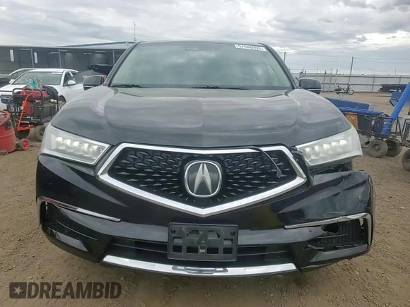 2018 Acura MDX Technology with VIN 5J8YD4H51JL001576, listed as a Copart auction lot 57646995 with 98,295 mi miles and Salvage title. Bid and sale history available at DreamBid. Image 14.