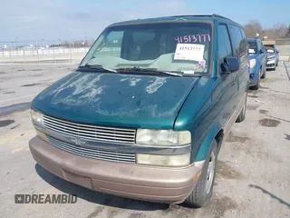 2002 Chevrolet Astro with VIN 1GNDM19X12B109545, listed as a IAAI auction lot 41513777 with 72,638 mi miles. Bid and sale history available at carsss.com. Image 6.