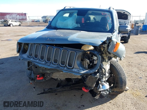 2017 Jeep Renegade Deserthawk с VIN ZACCJBCB7HPF93753, выставлен на аукционе IAAI как лот 41662251 с пробегом 65 626 миль миль и . История ставок и продаж доступна на DreamBid. Изображение 13.