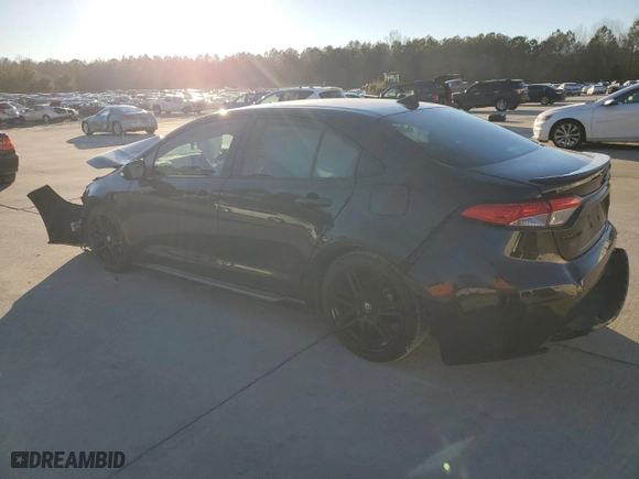 2021 Toyota Corolla SE with VIN 5YFS4MCE4MP087313, listed as a Copart auction lot 41462355 with 52,462 mi miles and Salvage Title. Bid and sale history available at carsss.com. Image 2.