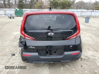 2021 Kia Soul S with VIN KNDJ23AU5M7124490, listed as a Copart auction lot 43942885 with 86,240 mi miles and Salvage Title. Bid and sale history available at DreamBid. Image 6.