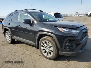 2024 Toyota RAV4 XLE Premium with VIN 2T3A1RFV5RW495698, listed as a Copart auction lot 48661985 with 4,343 mi miles and Salvage Title. Bid and sale history available at carsss.com. Image 4.