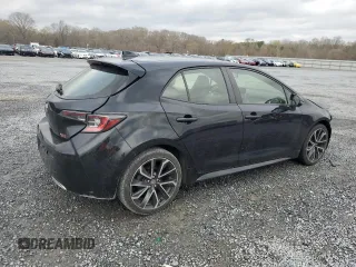 2020 Toyota Corolla Hatchback XSE with VIN JTNC4RBE1L3086271, listed as a Copart auction lot 50219525 with 65,077 mi miles and Salvage Title. Bid and sale history available at carsss.com. Image 3.