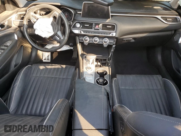 2019 Genesis G70 Advanced with VIN KMTG74LE2KU013905, listed as a Copart auction lot 77969244 with 73,985 mi miles and Salvage Title. Bid and sale history available at DreamBid. Image 8.