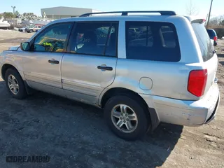 2004 Honda Pilot EX with VIN 2HKYF18524H576155, listed as a IAAI auction lot 41831888 with 999,999 mi miles. Bid and sale history available at carsss.com. Image 3.
