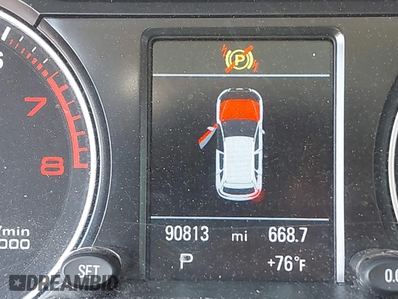 2016 Audi Q5 Premium Plus with VIN WA1L2AFP6GA027221, listed as a IAAI auction lot 42052002 with 90,813 mi miles. Bid and sale history available at carsss.com. Image 15.