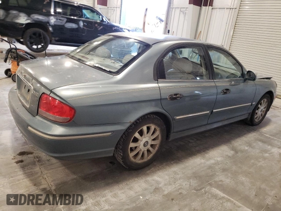 2005 Hyundai Sonata GLS with VIN KMHWF35H85A110039, listed as a Copart auction lot 79202784 with 144,980 mi miles and Salvage Title. Bid and sale history available at carsss.com. Image 3.