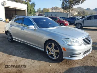2010 Mercedes-Benz S 550 with VIN WDDNG7BB9AA287204, listed as a IAAI auction lot 41938723 with 120,576 mi miles and . Bid and sale history available at DreamBid. Image 1.