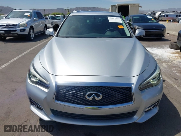 2014 Infiniti Q50 Premium with VIN JN1BV7AP2EM691601, listed as a IAAI auction lot 42323769 with 93,413 mi miles and . Bid and sale history available at DreamBid. Image 13.
