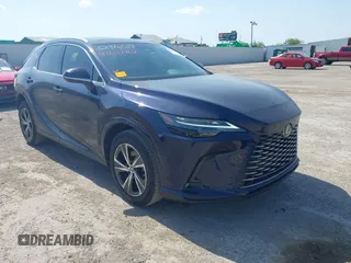 2023 Lexus RX 350 z VIN 2T2BAMBA6PC021319, wystawiony jako IAAI lot #42033767 z przebiegiem 20 988 mil mil oraz . Historia ofert i sprzedaży dostępna na DreamBid. Obrazek 1.