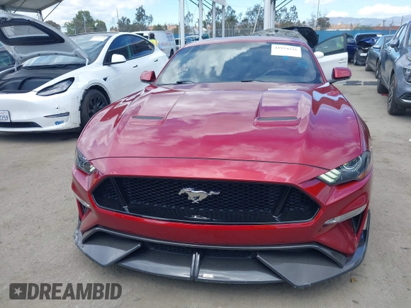 2018 Ford Mustang GT with VIN 1FA6P8CF7J5108808, listed as a IAAI auction lot 41934220 with 37,751 mi miles and . Bid and sale history available at DreamBid. Image 12.