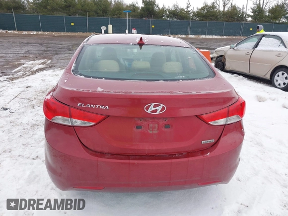 2013 Hyundai Elantra Limited with VIN 5NPDH4AE2DH220146, listed as a IAAI auction lot 41329053 with 123,652 mi miles and . Bid and sale history available at DreamBid. Image 17.