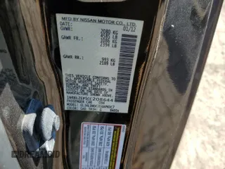 2012 Nissan Altima 3.5 SR with VIN 1N4BL2EP5CC208644, listed as a Copart auction lot 42713175 with 92,238 mi miles and Salvage Title. Bid and sale history available at carsss.com. Image 12.