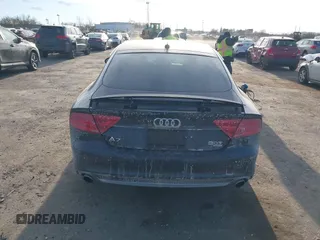 2014 Audi A7 3.0 Prestige with VIN WAU2GAFC6EN030266, listed as a IAAI auction lot 41439486 with 160,917 mi miles. Bid and sale history available at carsss.com. Image 16.