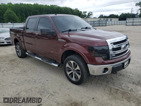 2009 Ford F-150 XL with VIN 1FTPW14V49FA35949, listed as a Copart auction lot 55382805 with 160,445 mi miles and Salvage title. Bid and sale history available at DreamBid. Image 4.