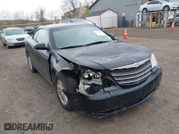 2008 Chrysler Sebring Touring with VIN 1C3LC55R38N103022, listed as a IAAI auction lot 42075677 with 135,204 mi miles and . Bid and sale history available at DreamBid. Image 1.