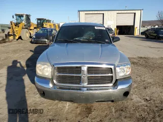 2005 Dodge Dakota SLT with VIN 1D7HW42N55S199548, listed as a Copart auction lot 49625615 with Not Provided miles and Salvage Title. Bid and sale history available at DreamBid. Image 5.