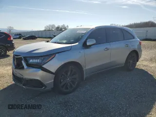 2020 Acura MDX w/Technology/A-Spec Pkg with VIN 5J8YD4H08LL019757, listed as a Copart auction lot 46604285 with 83,982 mi miles and Salvage Title. Bid and sale history available at carsss.com. Image 1.