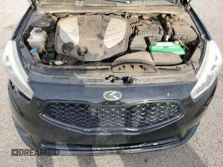 2014 Kia Cadenza Premium with VIN KNALN4D75E5122986, listed as a Copart auction lot 75049884 with 126,125 mi miles and Salvage Title. Bid and sale history available at carsss.com. Image 13.