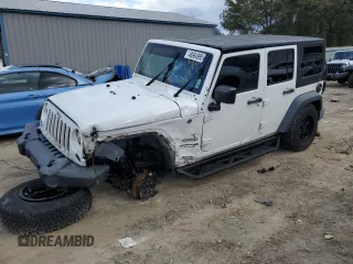 2018 Jeep Wrangler Unlimited Sport S with VIN 1C4BJWDGXJL849522, listed as a Copart auction lot 48964995 with 104,910 mi miles and Salvage title. Bid and sale history available at DreamBid. Image 1.