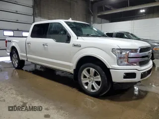 2019 Ford F-150 XL with VIN 1FTFW1E4XKFC89866, listed as a Copart auction lot 54088435 with 106,255 mi miles and Clean Title. Bid and sale history available at carsss.com. Image 4.