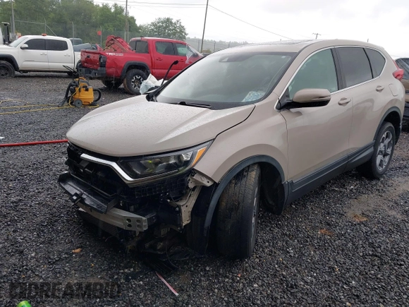 2019 Honda CR-V EX-L with VIN 2HKRW1H8XKH503630, listed as a IAAI auction lot 42479853 with 126,543 mi miles and . Bid and sale history available at DreamBid. Image 17.