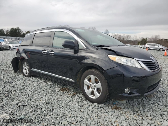 2011 Toyota Sienna LE AAS with VIN 5TDKK3DC9BS174402, listed as a Copart auction lot 48539375 with 266,941 mi miles and Salvage Title. Bid and sale history available at carsss.com. Image 4.