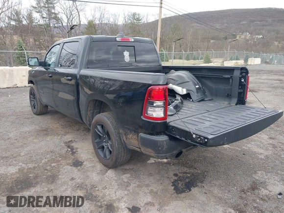2020 Ram 1500 Big Horn with VIN 1C6SRFFT6LN183373, listed as a IAAI auction lot 41777408 with 43,457 mi miles. Bid and sale history available at carsss.com. Image 3.