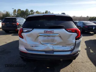 2020 GMC Terrain SLE with VIN 3GKALTEV6LL127834, listed as a Copart auction lot 48870615 with 67,860 mi miles and Salvage Title. Bid and sale history available at DreamBid. Image 6.