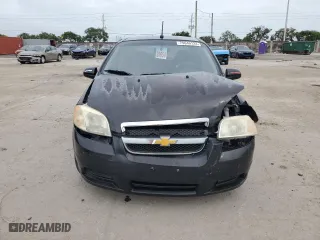 2009 Chevrolet Aveo LS with VIN KL1TD56E49B629772, listed as a Copart auction lot 79640124 with 121,704 mi miles and Salvage Title. Bid and sale history available at carsss.com. Image 5.
