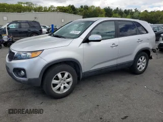 2013 Kia Sorento LX with VIN 5XYKT3A16DG389574, listed as a Copart auction lot 54734345 with 83,615 mi miles and Salvage title. Bid and sale history available at DreamBid. Image 1.