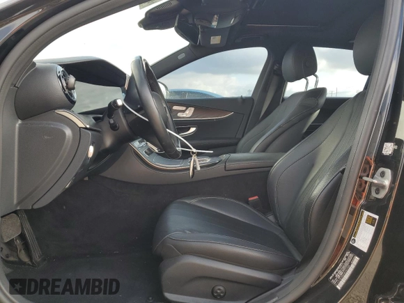 2022 Mercedes-Benz E 350 with VIN W1KZF8DB8NB080388, listed as a Copart auction lot 43158605 with 46,105 mi miles and Salvage Title. Bid and sale history available at DreamBid. Image 7.