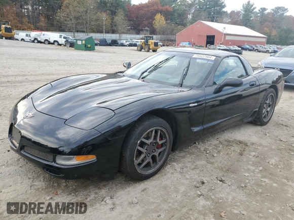 2003 Chevrolet Corvette Z06 with VIN 1G1YY12S635126119, listed as a Copart auction lot 78922564 with 37,004 mi miles and Clean Title. Bid and sale history available at carsss.com. Image 1.