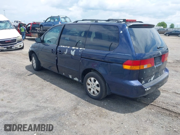 2003 Honda Odyssey EX-L z VIN 5FNRL18923B101344, wystawiony jako IAAI lot #42379995 z przebiegiem 222 877 mil mil oraz . Historia ofert i sprzedaży dostępna na DreamBid. Obrazek 3.