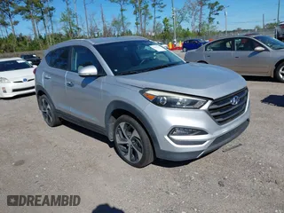 2016 Hyundai Tucson Sport with VIN KM8J33A25GU224084, listed as a IAAI auction lot 41827851 with 153,348 mi miles. Bid and sale history available at carsss.com. Image 1.