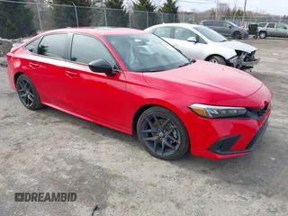 2024 Honda Civic Si with VIN 2HGFE1E50RH471761, listed as a IAAI auction lot 41609651 with 4,207 mi miles and . Bid and sale history available at DreamBid. Image 1.