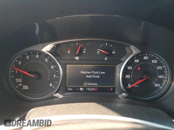2023 Chevrolet Equinox LT with VIN 3GNAXUEG8PS153801, listed as a Copart auction lot 64361295 with 15,525 mi miles and Clean title. Bid and sale history available at DreamBid. Image 9.