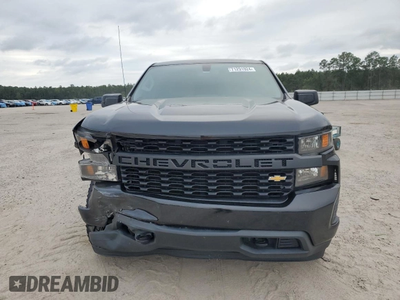 2020 Chevrolet Silverado 1500 Work Truck with VIN 3GCPYAEH0LG271443, listed as a Copart auction lot 71291924 with 89,963 mi miles and Salvage Title. Bid and sale history available at DreamBid. Image 5.