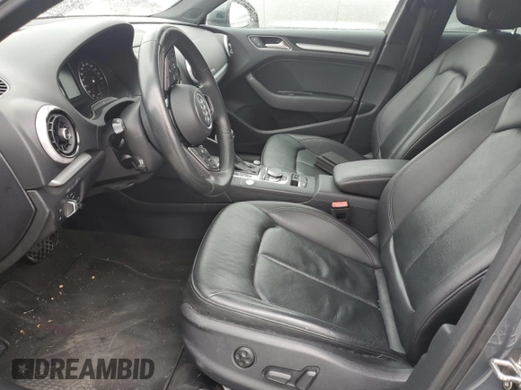2019 Audi A3 Sedan Premium with VIN WAUBEGFF2KA104000, listed as a Copart auction lot 81337954 with 0 mi miles and Salvage Title. Bid and sale history available at carsss.com. Image 7.