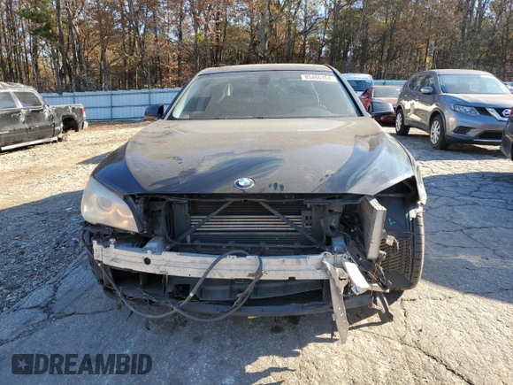 2011 BMW 7 Series 750i with VIN WBAKA8C59BCY37369, listed as a Copart auction lot 85466464 with 172,553 mi miles and Salvage title. Bid and sale history available at DreamBid. Image 5.
