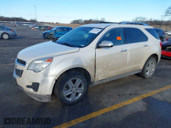 2015 Chevrolet Equinox LTZ with VIN 1GNALDEK7FZ109807, listed as a IAAI auction lot 41675883 with 157,213 mi miles. Bid and sale history available at carsss.com. Image 17.