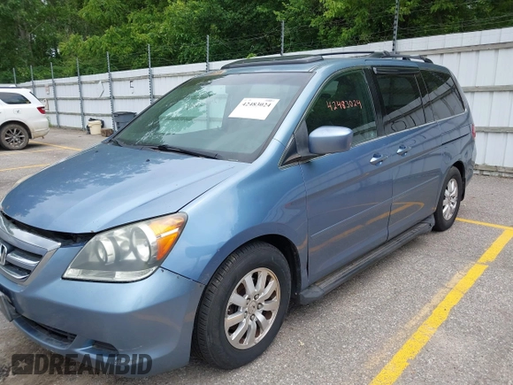 2009 Honda Odyssey EX-L с VIN 5FNRL38769B008104, выставлен на аукционе IAAI как лот 42483024 с пробегом 172 686 миль миль и . История ставок и продаж доступна на DreamBid. Изображение 2.