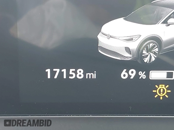2023 Volkswagen ID.4 Pro with VIN 1V2VMPE8XPC032737, listed as a IAAI auction lot 41207890 with 17,158 mi miles and . Bid and sale history available at DreamBid. Image 13.