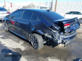 2020 Toyota Corolla SE with VIN JTDS4RCE9LJ001896, listed as a IAAI auction lot 41945576 with 123,601 mi miles and . Bid and sale history available at DreamBid. Image 3.