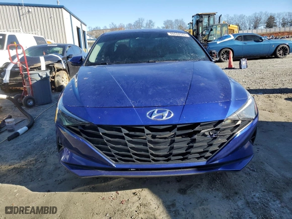 2021 Hyundai Elantra SEL with VIN 5NPLM4AG2MH022515, listed as a Copart auction lot 88600565 with 81,814 mi miles and Salvage Title. Bid and sale history available at carsss.com. Image 5.