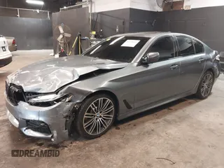 2019 BMW 5 Series 530i xDrive with VIN WBAJA7C54KG911943, listed as a IAAI auction lot 41708165 with 92,948 mi miles. Bid and sale history available at carsss.com. Image 17.