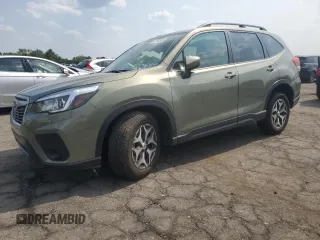 2019 Subaru Forester Premium with VIN JF2SKAGC1KH577229, listed as a Copart auction lot 60798565 with 43,035 mi miles and Salvage title. Bid and sale history available at DreamBid. Image 1.